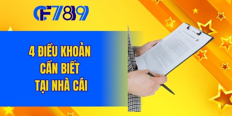 4 điều khoản cần biết tại nhà cái